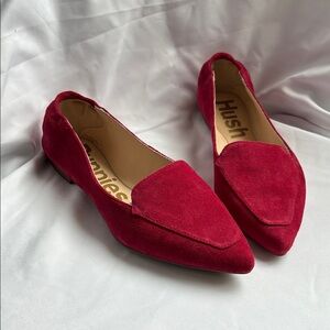 Hush Puppies Hazel pointed loafer magenta suede 8 - NWOB